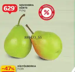 Auchan Novembra körte ajánlat