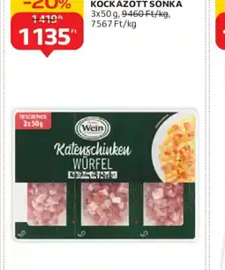 Auchan WEIN KOCKÁZOTT SONKA ajánlat