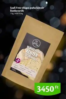 EcoFamily Szafi Free világos puha kenyér lisztkeverék ajánlat