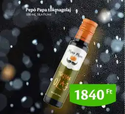 EcoFamily Pepó Papa tökmagolaj ajánlat