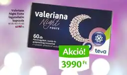 EcoFamily Valeriana Night Forte lágyzselatin kapszula ajánlat