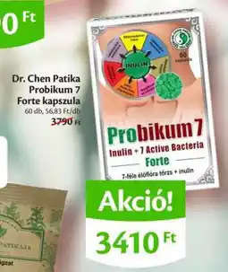 EcoFamily Dr. Chen Patika Probikum 7 Forte kapszula ajánlat