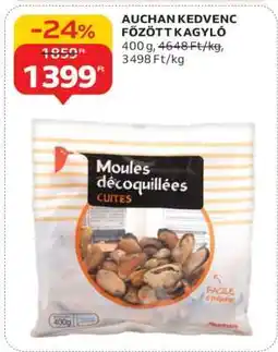 Auchan AUCHAN KEDVENC FŐZÖTT KAGYLÓ ajánlat