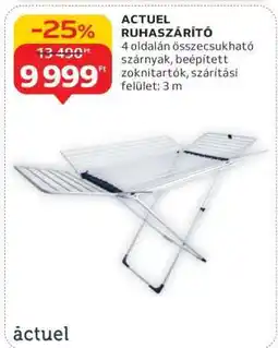 Auchan ACTUEL RUHASZÁRÍTÓ ajánlat