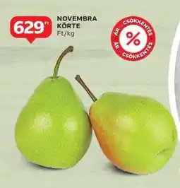 Auchan Novembra Körte ajánlat