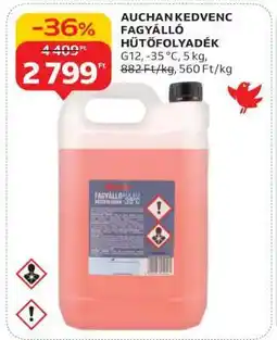 Auchan AUCHAN KEDVENC FAGYÁLLÓ HŰTŐFOLYADÉK ajánlat