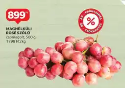 Auchan Magnélküli Rosé Szőlő ajánlat