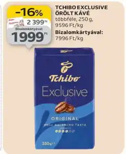 Auchan Tchibo Exclusive Őrölt Kávé ajánlat