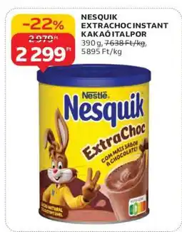 Auchan NESQUIK EXTRACHOC INSTANT KAKAÓ ITALPOR ajánlat