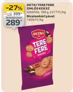 Auchan DETKI Tere Fere omlós keksz ajánlat