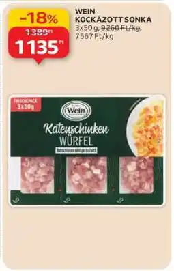 Auchan Wein kockázott sonka ajánlat