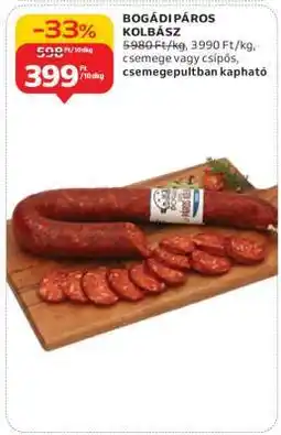 Auchan BOGÁDI PÁROS KOLBÁSZ ajánlat