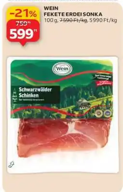 Auchan Wein fekete-erdei sonka ajánlat