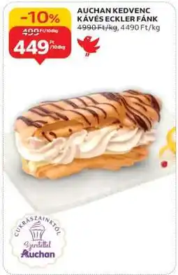 Auchan AUCHAN KEDVENC KÁVÉS ECKLER FÁNK ajánlat