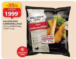 Auchan VALDOR Zizu csirkemellfilé ajánlat