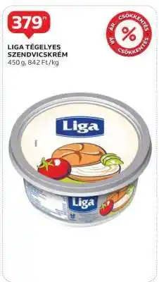 Auchan LIGA TÉGELEYES SZENDVICSKRÉM ajánlat