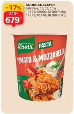 Auchan KNORR SNACKPOT ajánlat