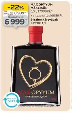 Auchan MAX OPYYUM MÁKLIKŐR ajánlat