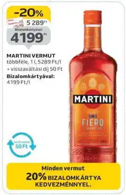 Auchan Martini Vermut ajánlat
