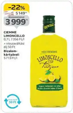 Auchan CIEMME LIMONCELLO ajánlat