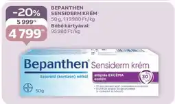 Auchan BEPANTHEN SENSIDERM KRÉM ajánlat