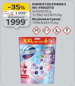 Auchan DOMESTOS POWER 5 WC-FRISSÍTŐ ajánlat