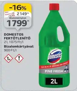 Auchan Domestos Fertőtlenítő ajánlat