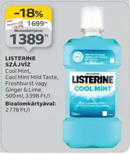 Auchan LISTERINE Szájvíz ajánlat