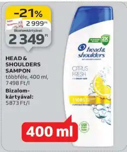 Auchan HEAD & SHOULDERS Sampon ajánlat