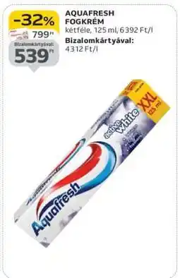 Auchan AQUAFRESH FOGKRÉM ajánlat