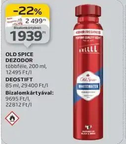 Auchan Old Spice dezodor ajánlat