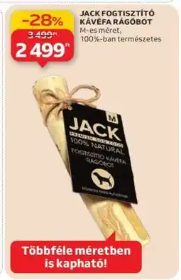 Auchan JACK Fogtisztító Kávéfa Rágóbot ajánlat