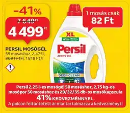 Auchan Persil mosógél ajánlat