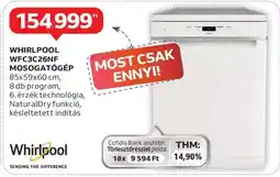 Auchan WHIRLPOOL WFC3C26NF MOSOGATÓGÉP ajánlat