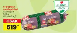 Spar S-BUDGET sertéspárizsi ajánlat