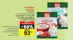 Spar S-BUDGET zabkása ajánlat