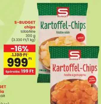 Spar S-BUDGET chips ajánlat