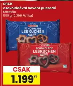 Spar SPAR csokoládéval bevont puszedli ajánlat