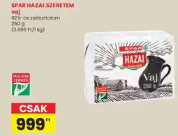 Spar SPAR HAZAI.SZERETEM vaj ajánlat