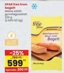 Spar SPAR free from bagett ajánlat