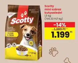 Spar Scotty Mini száraz kutyaeledel ajánlat