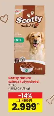 Spar Scotty Nature száraz kutyaeledel ajánlat