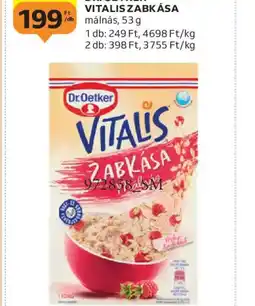 Auchan DR. OETKER VITALIS ZABKÁSA ajánlat