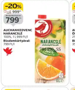 Auchan AUCHAN NARANCSLÉ ajánlat