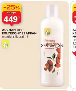 Auchan AUCHAN TIPP FOLYÉKONY SZAPPAN ajánlat