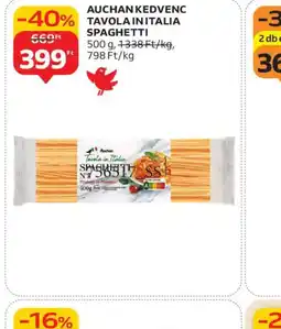 Auchan AUCHAN KEDVENC SPAGHETTI ajánlat