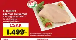 Interspar S-BUDGET csontos csirkemell ajánlat
