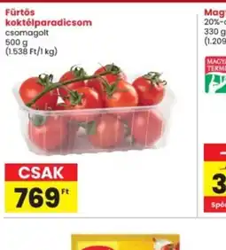 Interspar Fürtös koktélparadicsom ajánlat