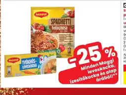 Interspar MAGGI leveskocka és alap ajánlat