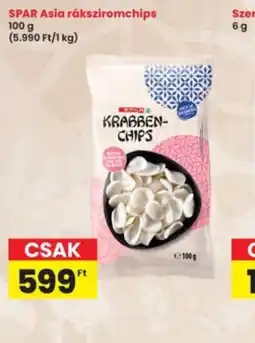 Interspar SPAR Asia ráksziromchips ajánlat